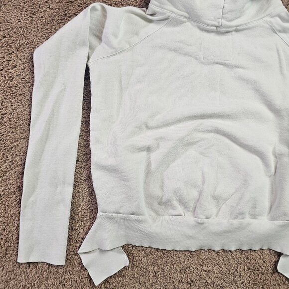 Frank & Eileen Tee Lab Hoodie Womens Large White Pullover 100% Cotton USA Read - Picture 13 of 13